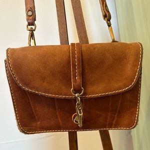 Vintage Coronado Leather Crossbody Bag